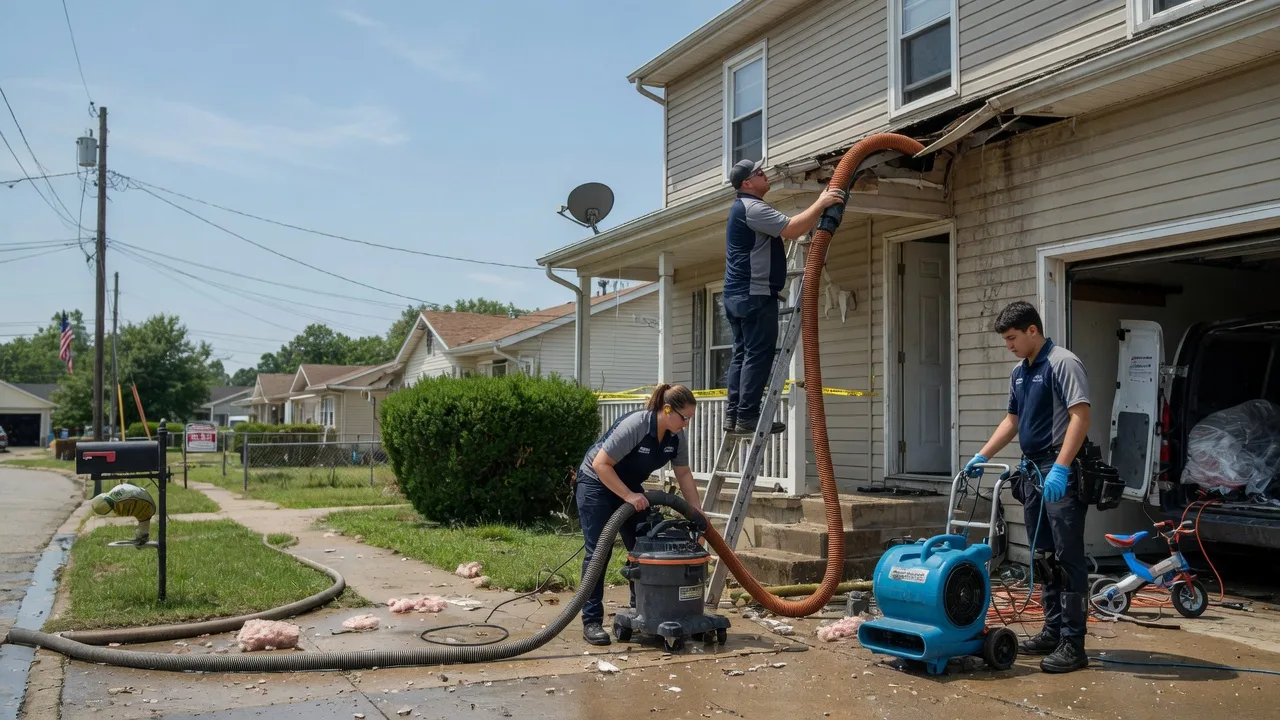 Water Damage Restoration in Armbrust, PA near me